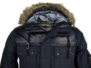 Nickelson Mens Winter Parka/ Puffer Hoddie Jacket Coat  