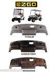 EZGO TXT Golf Cart Dash Cover Carbon, Wood, Titanium