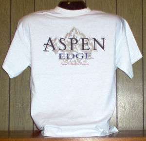 Aspen Edge Beer T Shirt Size   L  