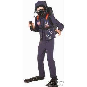  Childs Navy Seals Frogman Costume (Size Large 12 14 