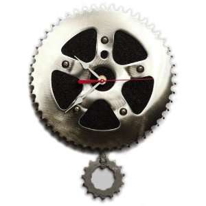  Recycled Bike Sprocket And Rubber Wall Clock