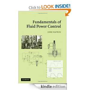 Fundamentals of Fluid Power Control Watton  Kindle Store