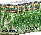 Platinum Arceus 5 Booster Pack Lot (Pokemon) New Pokemon