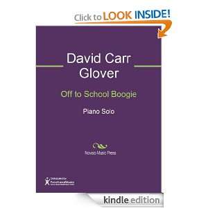 Off to School Boogie Sheet Music David Carr Glover  