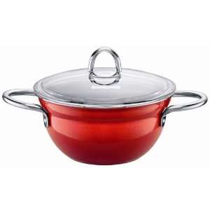   Quart Cook N Serve with Lid, Energy Red 