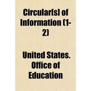   9781154350487) United States. Office of Education Books