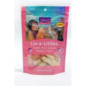  Liv A Littles Whole Salmon Treats Pouch 0.7 Oz. by Halo 