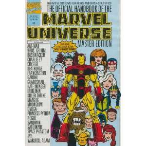  Official Handbook of The Marvel Universe Master Edition 
