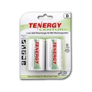    D NiMH Low Self Discharge Rechargeable Battery 2pk Electronics