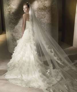 2012 Sexy Mermaid Ruffled Custom made Wedding Dress Bridal Gown New 