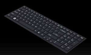 SONY VAIO 15.5 in EB Series Keyboard Cover Skin Black  