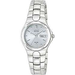 Citizen Eco Drive Womens Stainless Steel Watch  