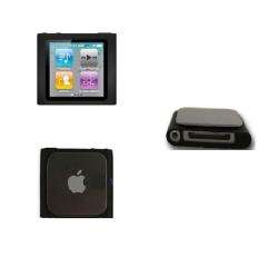 iPod nano 6th Generation Black Silicone Case  Overstock