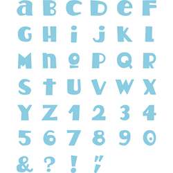 QuicKutz Moxie Classic Unicase Alphabet Die Set  