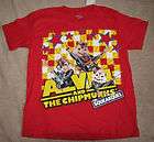 ALVIN and The CHIPMUNKS *The Squeakquel* Red Tee T Shirt sz 5/6