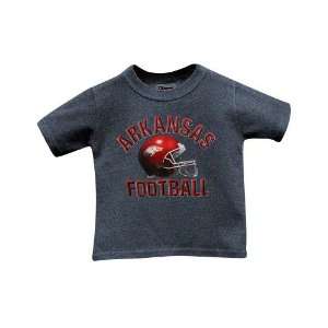  Nike Arkansas Razorbacks Charcoal Toddler Football Helmet 