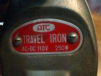 Vintage ATC TRAVEL IRON In Case Dix and Rands Retro  