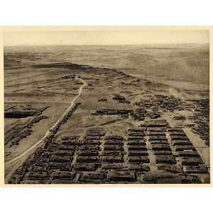  1929 Giza Necropolis Egypt Pyramid Desert Landscape 