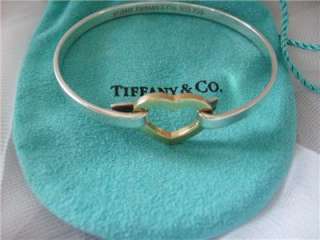 Tiffany & Co.18K & Sterling Silver Heart Bracelet  