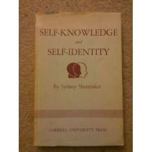  Self Knowledge and Self Identity Sydney Shoemaker Books