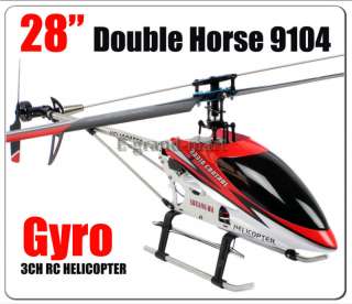28 Double Horse 9104 3 Channel RC Helicopter Gyro RTF  