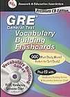 GRE Vocabulary Flashcard Book w/CD ROM (GRE Test Preparation 