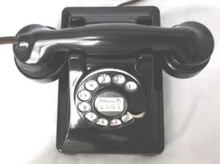 Early 1937 Western Electric BELL 302 DESK TELEPHONE with 4H Dial and 