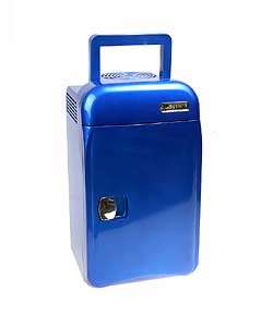 Vector Mini Fridge Cooler/Warmer (Blue)  Overstock
