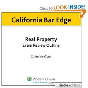   Bar Edge California Real Property Exam Review Outline for the Bar