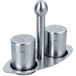 Stainless Steel Salt and Pepper Shakers  Overstock