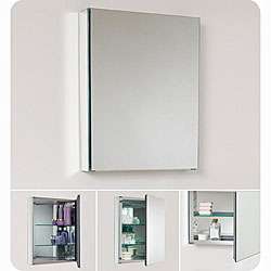 Fresca Small Bathroom Mirror Medicine Cabinet  Overstock
