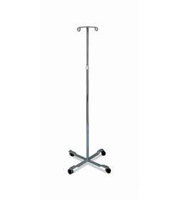Medline Standard IV Pole for Solution Containers  
