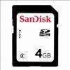 Sandisk 4GB SDHC SD Flash Memory Card + Screen Protector For Nintendo 