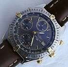   German U Boat Captain 18k Gold Breitling Chronograph wristwatch  