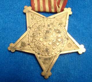   Civil War Union Veterans G.A.R. GAR Reunion Medal Badge No Res  