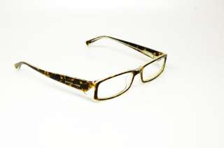   KORS MK 614 207 S.52 RX GLASSES TORTOISE CLEAR PLASTIC EYEGLASSES AUTH