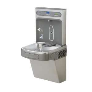   Wall Mount Drinking Fountain and Bottle Filling Station with Silver I