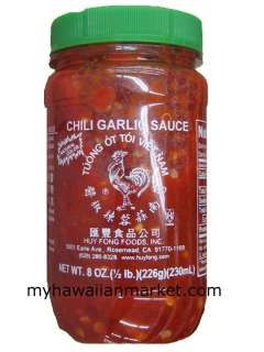 Vietnamese CHILI GARLIC SAUCE spicy 8oz  