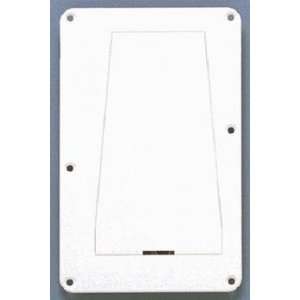  Tremolo Spring Cover w/Access Panel White 1 ply: Musical 