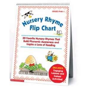  Scholastic Nursery Rhyme Flip Chart Toys & Games