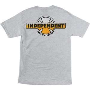  Independent T Shirt Bottoms Up Pocket [Medium] Heather 