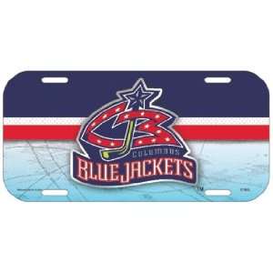 NHL Columbus Blue Jackets High Definition License Plate:  