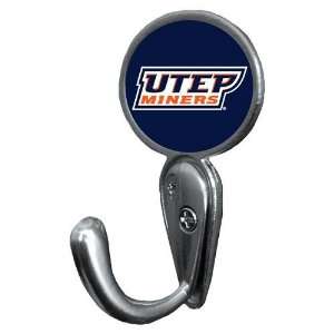  UTEP Miners NCAA Classic Logo Coat Hook   Wall Mount 