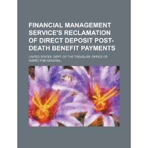 Financial Management Services reclamation of direct deposit 