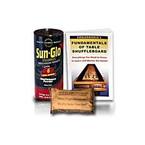  SunGlo Table Shuffleboard Speed #6   Medium Wax   6 Pack 