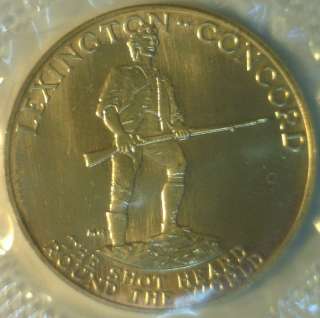 1975 NOT DATED Paul Revere US MINT Bicentennial Medal Sealed  