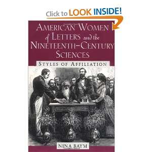  American Women of Letters and the Nineteenth Century 