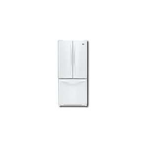  LG 197 Cu Ft French Door Refrigerator   Smooth White 