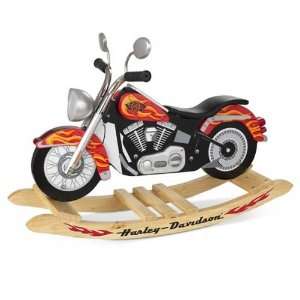    Harley Davidson Roaring Rocker Motorcycle W/sound Toys & Games