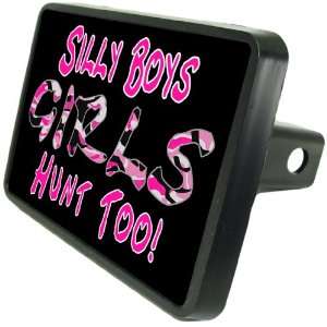 Silly BoysGirls Hunt Too Custom Hitch Plug for 1 1/4 receiver from 